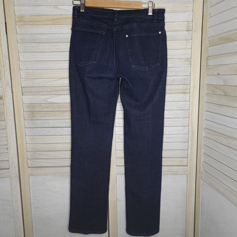 Eileen Fisher Dark Wash Mid Rise Petite Size Small 29 Waist 29x30 Womens Jeans - Picture 5 of 5